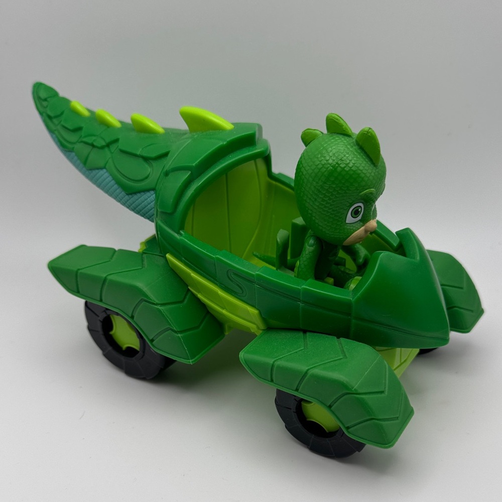 Disney Junior PJ Masks Catboy, Gekko, Owlette and Night Ninja with Gekko-Mobile - Picture 2 of 7